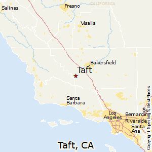taft ca map.